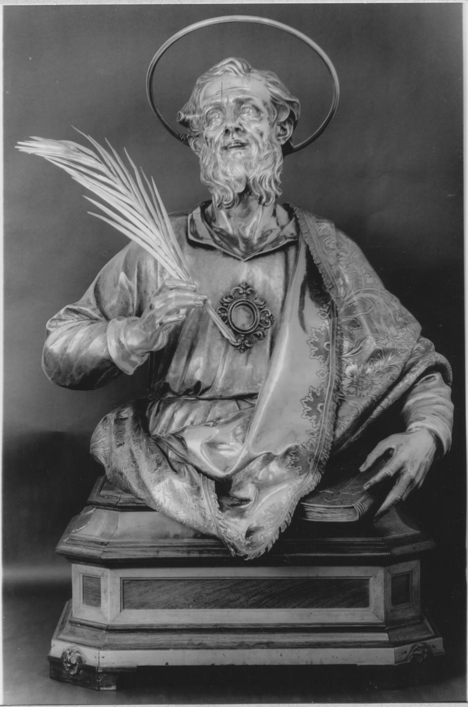 Sant' Anselmo, Santo (scultura) di Catello Vincenzo (sec. XX)