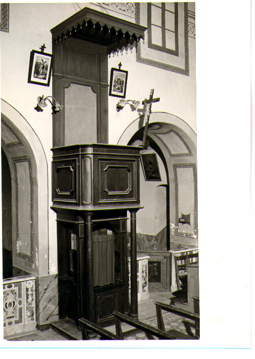 confessionale - bottega Italia meridionale (inizio sec. XX)