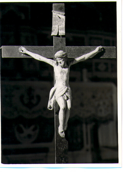 Cristo crocifisso (scultura) - bottega Italia meridionale (seconda metà sec. XVIII)