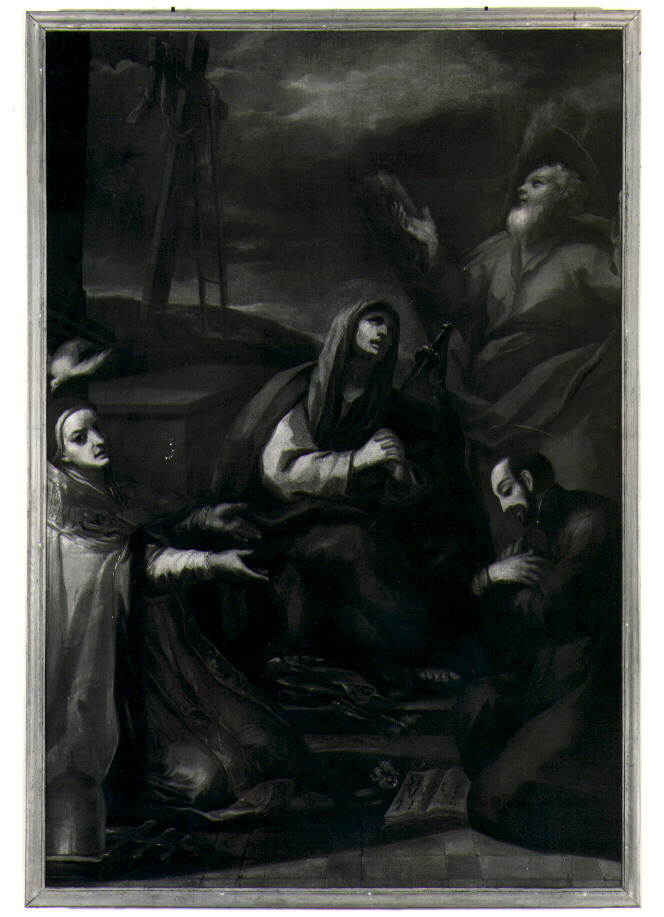 Madonna Addolorata (dipinto) - ambito Italia meridionale (prima metà sec. XVIII)