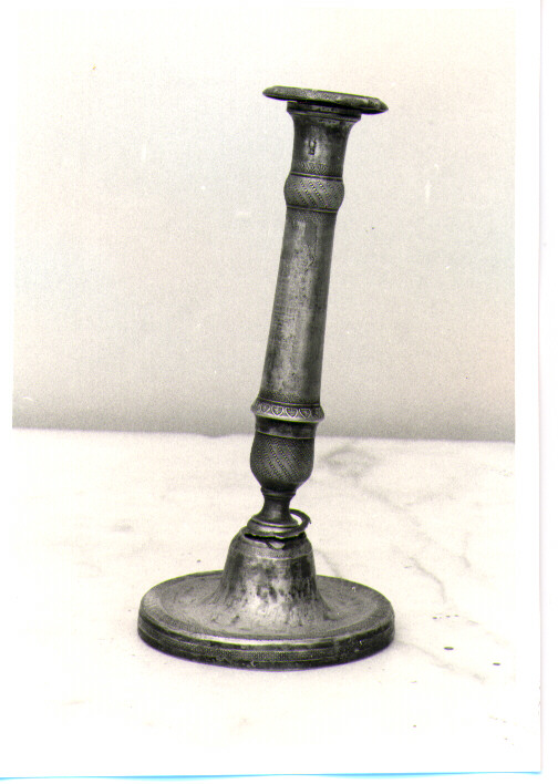 candeliere, serie - bottega napoletana (prima metà sec. XIX)