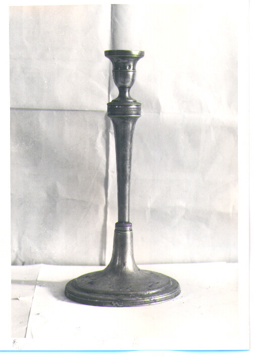 candeliere, serie - bottega napoletana (prima metà sec. XIX)