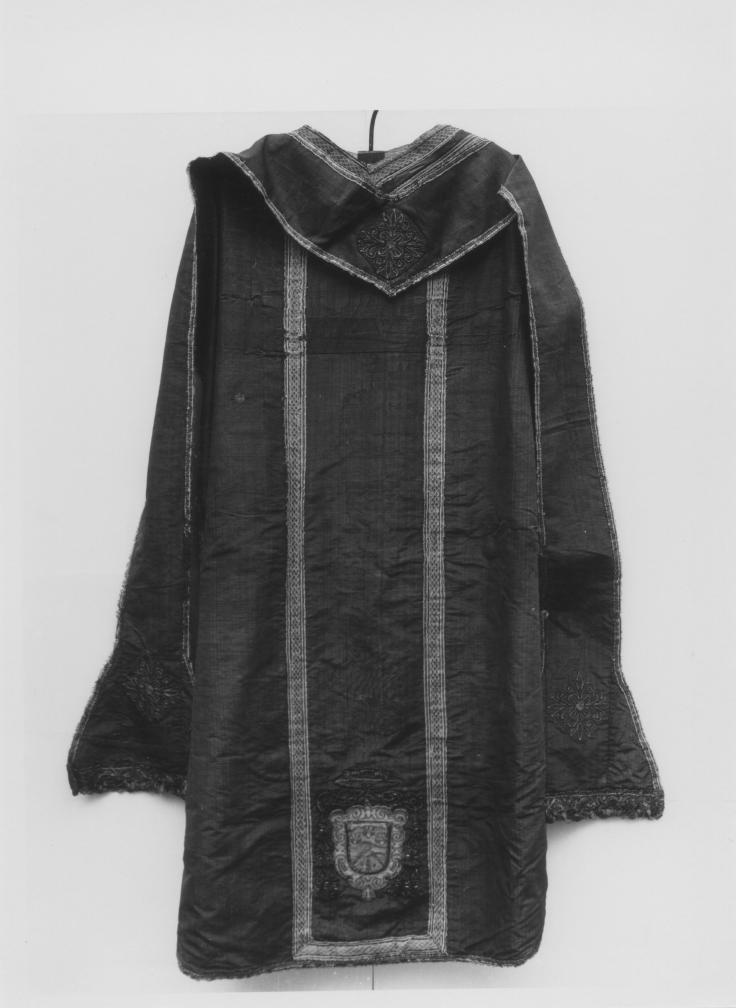 pianeta, elemento d'insieme - manifattura napoletana (fine/inizio secc. XVII/ XVIII)