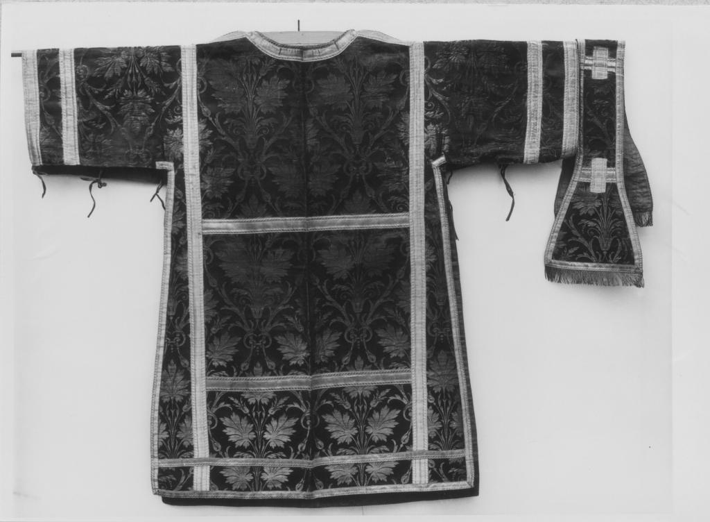 paramento liturgico - manifattura napoletana (?) (fine/inizio secc. XIX/ XX)