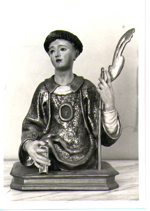 San Lorenzo (reliquiario - a busto) - bottega napoletana (inizio sec. XVII)