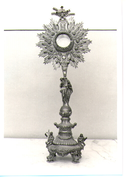 ostensorio - a raggiera di Sisino Gabriele (sec. XIX)