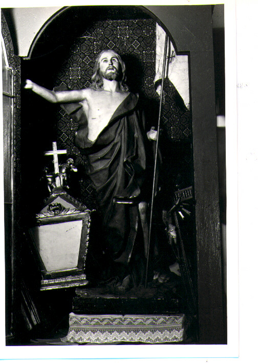 Cristo redentore benedicente (scultura) - bottega Italia meridionale (sec. XIX)