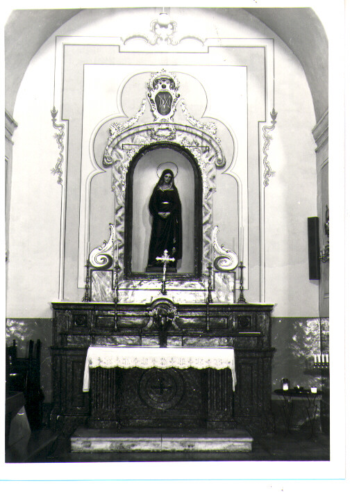 altare - bottega Italia meridionale (sec. XIX)