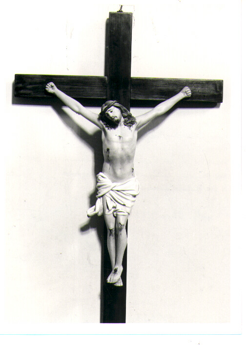Cristo crocifisso (scultura) - bottega Italia meridionale (sec. XIX)