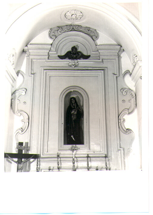 Madonna Addolorata (statua) - bottega Italia meridionale (sec. XIX)