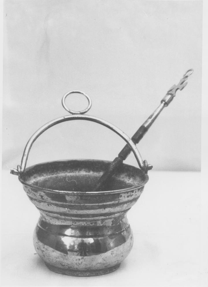 aspersorio - bottega napoletana (inizio sec. XX)