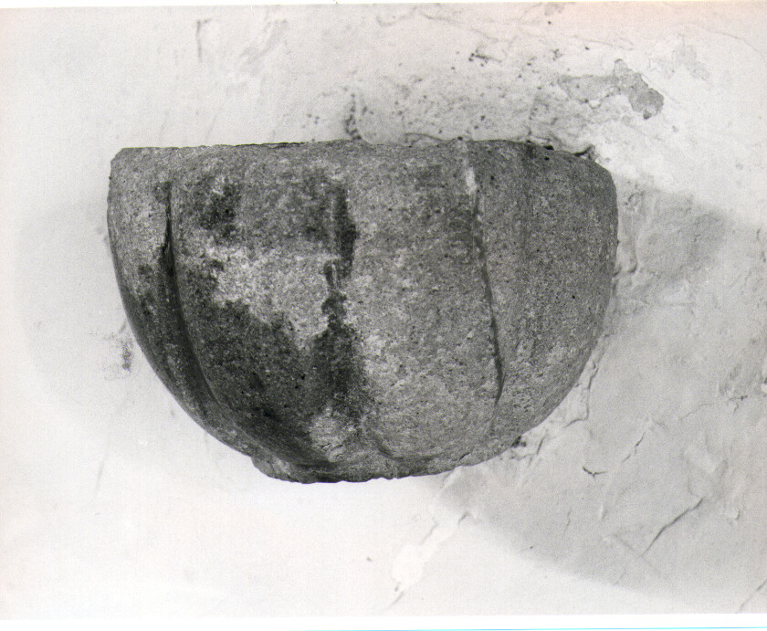 acquasantiera - bottega Italia meridionale (sec. XVIII)