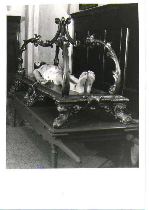 Cristo morto (scultura) - bottega Italia meridionale (ultimo quarto sec. XIX)