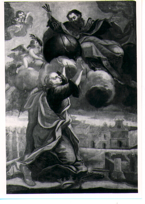 Santa Barbara (dipinto) - ambito Italia meridionale (secc. XVII/ XVIII)