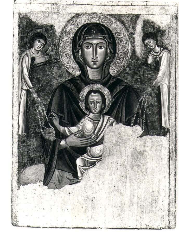 Madonna dell'Idria, Madonna con Bambino e angeli (dipinto) - ambito Italia meridionale (sec. XIII)
