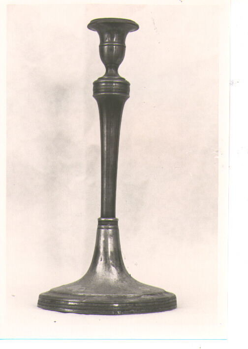 candeliere - bottega napoletana (prima metà sec. XIX)