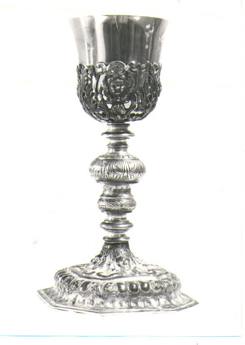 calice - bottega napoletana (fine sec. XVIII)