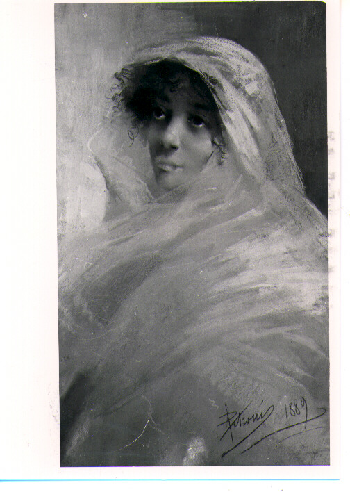 ritratto di donna (dipinto) di Petroni Andrea (sec. XIX)
