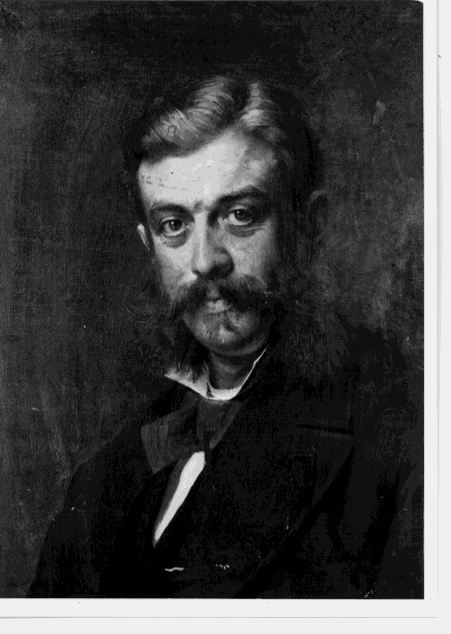 Ritratto di Francesco Frusci, ritratto d'uomo (dipinto) di De Chirico Giacomo (seconda metà sec. XIX, sec. XIX)