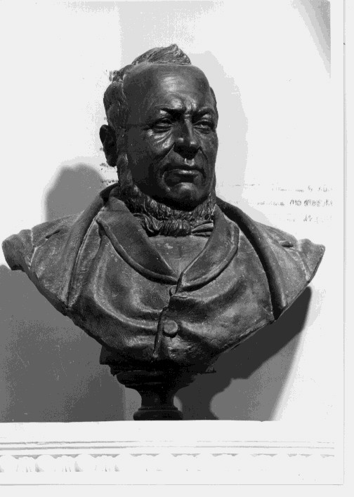 busto di uomo (busto) - bottega Italia meridionale (ultimo quarto sec. XIX)