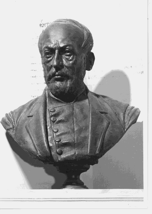 ritratto d'uomo (busto) - bottega Italia meridionale (ultimo quarto sec. XIX)