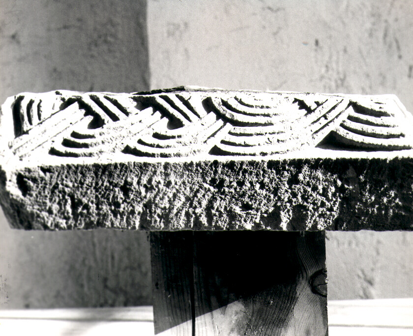 cornice, frammento - bottega Italia meridionale (sec. XI)