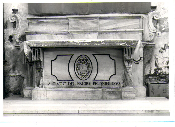 paliotto - bottega Italia meridionale (sec. XIX)