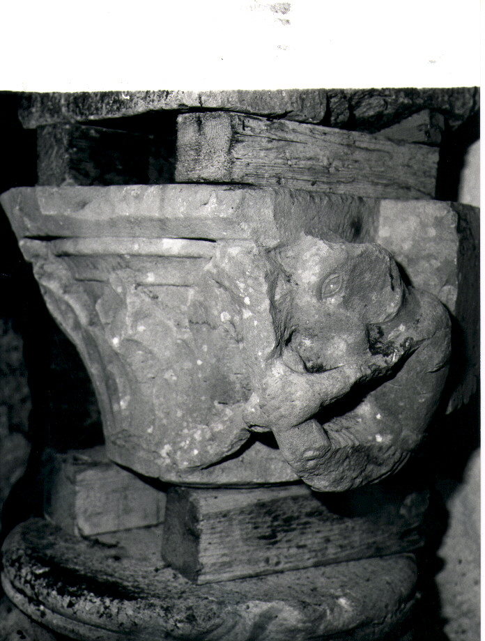 semicapitello - bottega Italia meridionale (sec. XII)