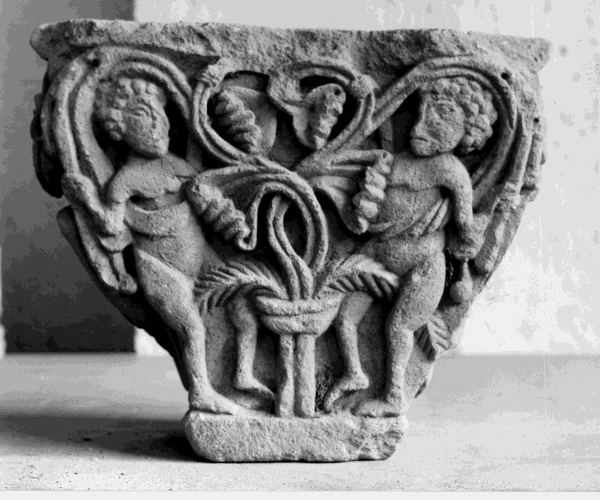 capitello di Sarolo di Muro (attribuito) (fine/inizio secc. XII/ XIII)