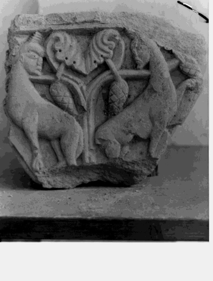 capitello di Sarolo di Muro (attribuito) (fine/inizio secc. XII/ XIII)