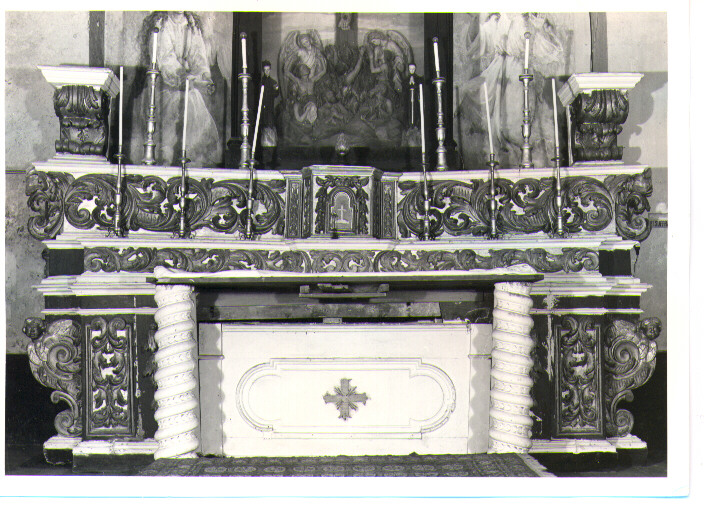 altare - bottega lucana (prima metà sec. XVIII)