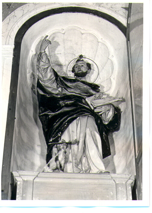 San Domenico (statua) - bottega napoletana (prima metà sec. XVIII)