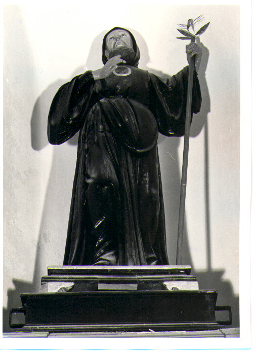 San Francesco di Paola (statua) - bottega napoletana (secc. XVII/ XVIII)