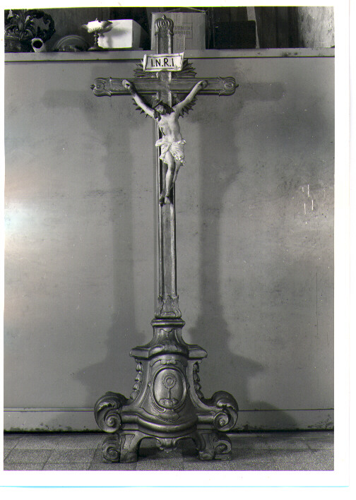 croce d'altare - bottega napoletana (seconda metà sec. XVIII)