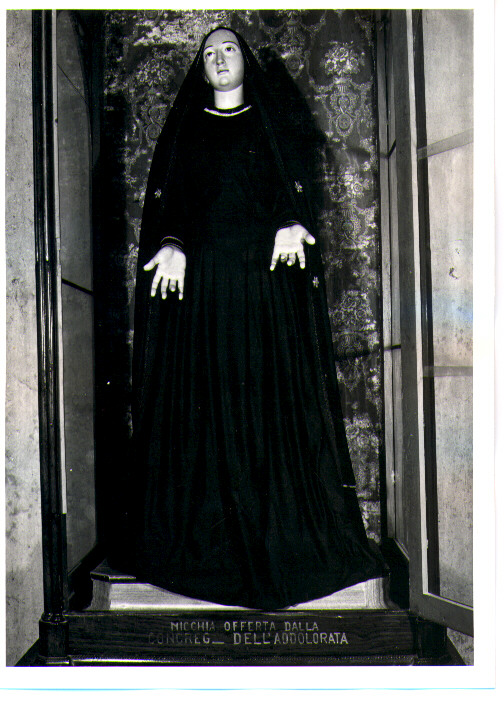 Madonna Addolorata (manichino) - bottega Italia meridionale (sec. XVIII)