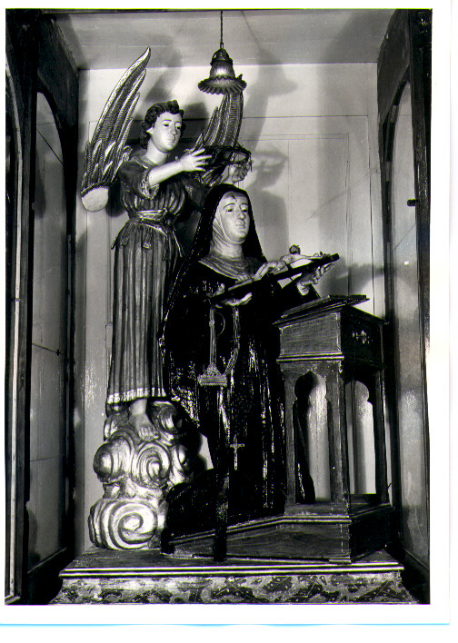 Santa Rita da Cascia (statua) di Ferri Carlo (sec. XX)