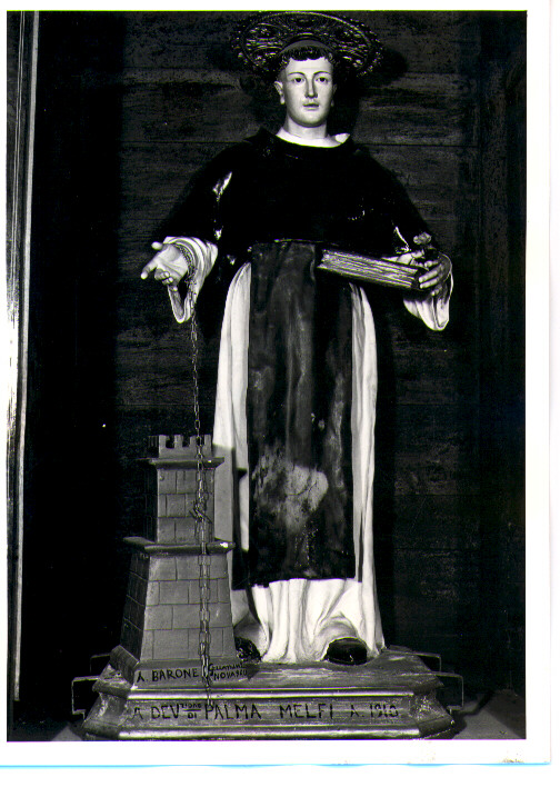 San Leonardo (statua) - bottega napoletana (prima metà sec. XVIII)