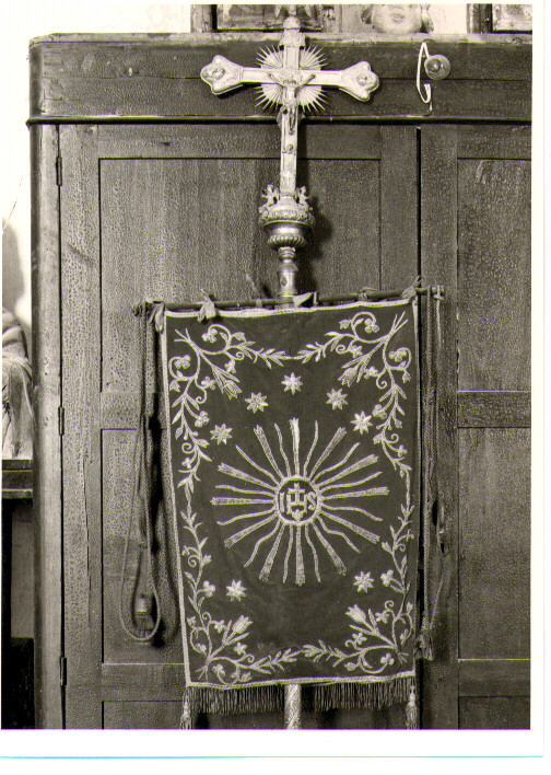 stendardo - manifattura Italia meridionale (sec. XIX)