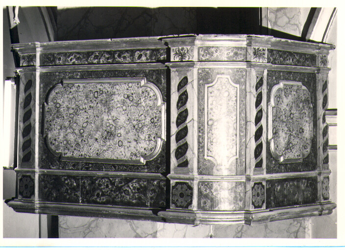 pulpito - bottega lucana (sec. XVIII)