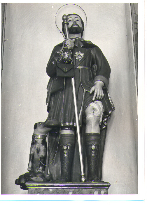 San Rocco (statua) - bottega Italia meridionale (sec. XVIII)