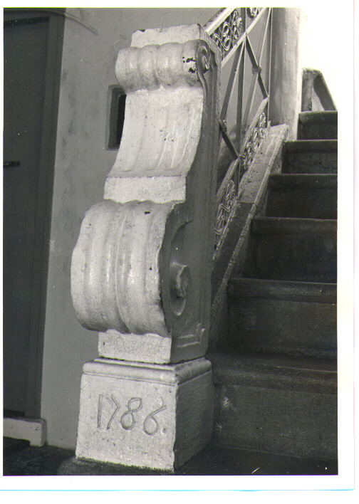 balaustro - bottega lucana (sec. XVIII)