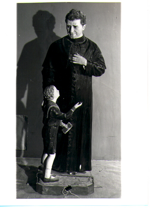 San Giovanni Bosco, Santo (statua) - bottega lucana (prima metà sec. XX)