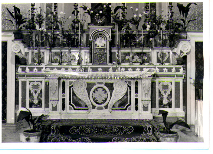 altare, frammento - bottega Italia meridionale (sec. XIX)