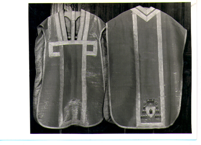 paramento liturgico - manifattura napoletana (fine sec. XVIII)