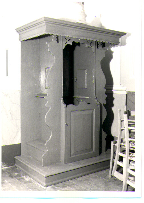 confessionale - bottega Italia meridionale (sec. XVIII)