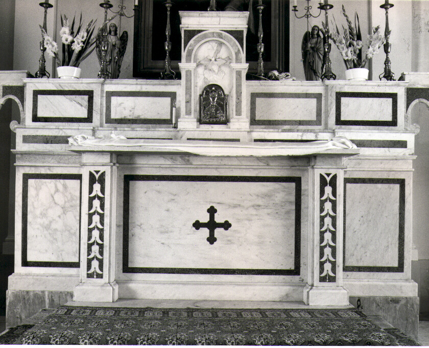altare maggiore - bottega Italia meridionale (inizio sec. XX)