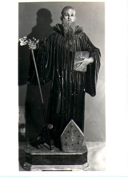 San Benedetto (statua) - bottega napoletana (secc. XVII/ XVIII)