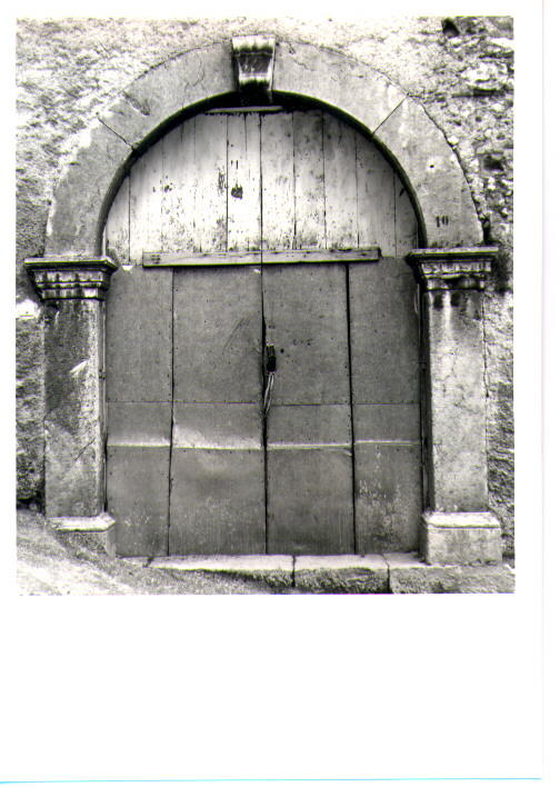 portale - bottega Italia meridionale (fine/inizio secc. XVIII/ XIX)