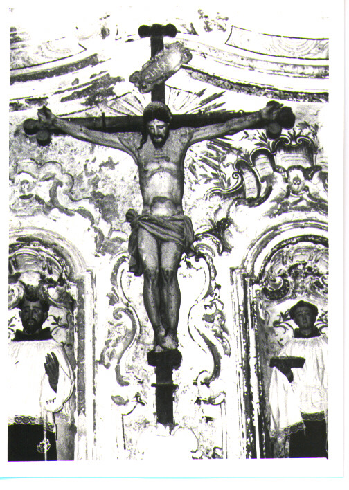 Cristo crocifisso (scultura) - bottega Italia meridionale (sec. XVI)