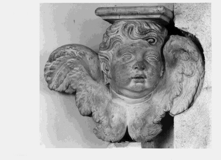 angeli (scultura, frammento) - bottega napoletana (sec. XVIII)